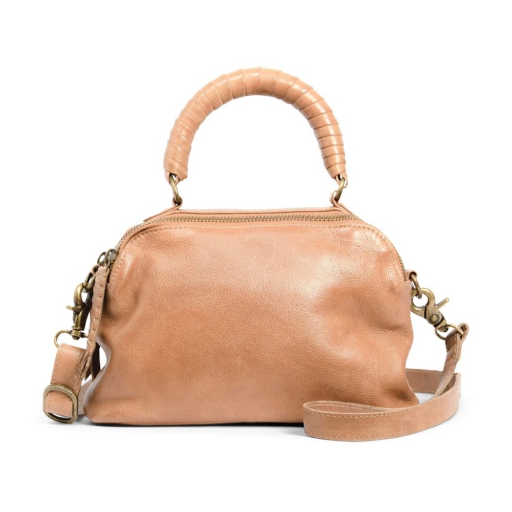 Day & Mood Adele Mini Crossbody Camel Leather